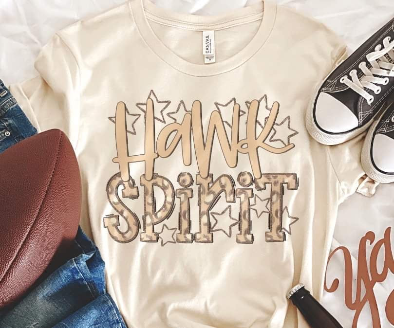 Hawk spirit leopard 33854 DTF transfer