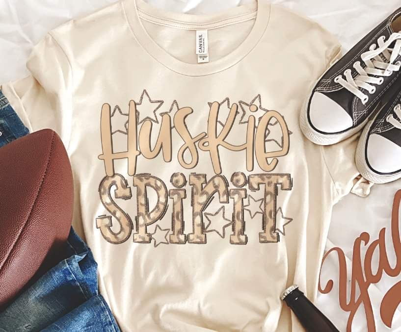 Husky spirit leopard 33853 DTF transfer