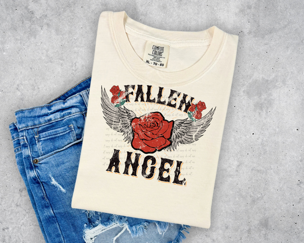 fallen angel rocker style 56538 DTF TRANSFER