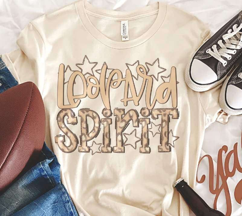 Leopard spirit leopard 33851 DTF transfer