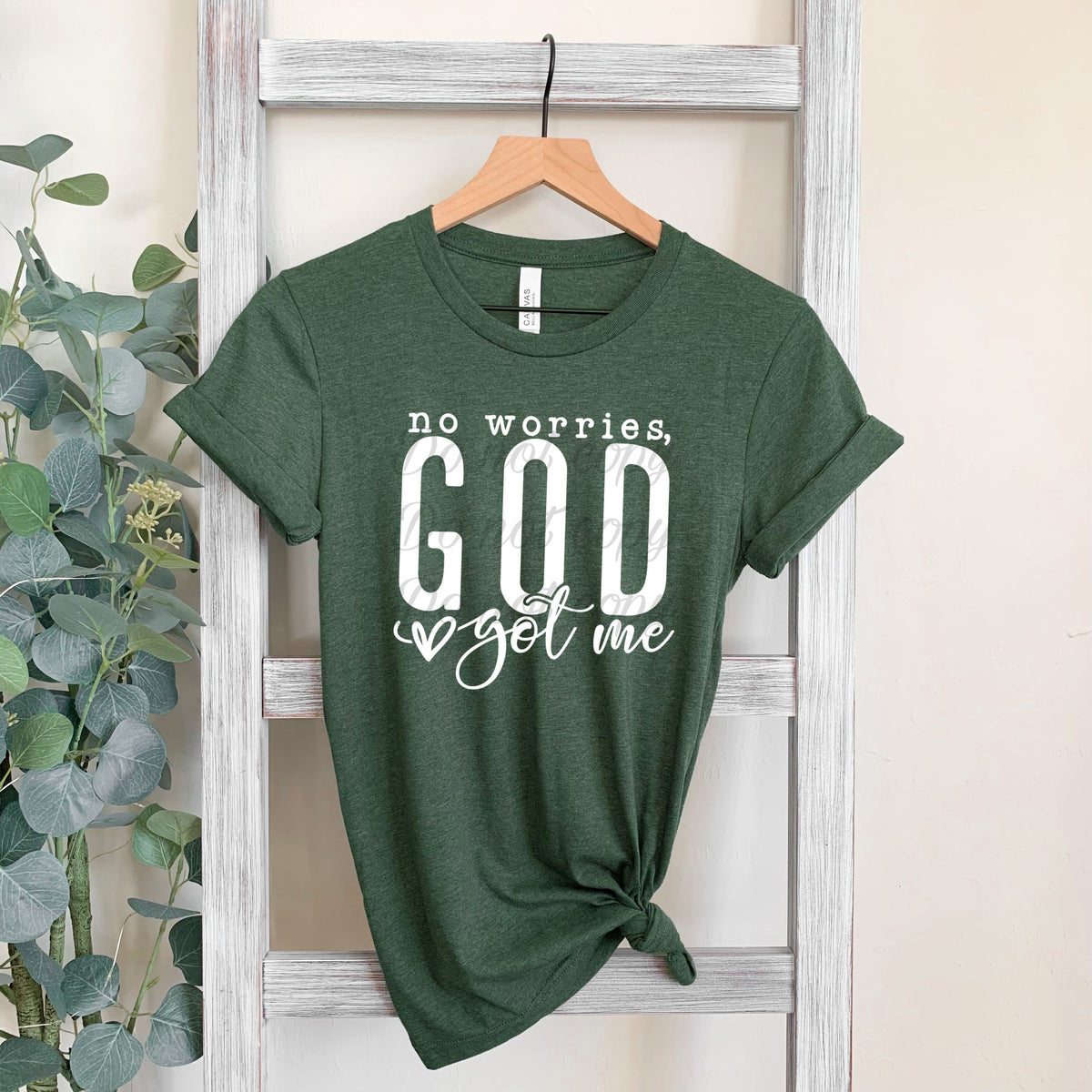 No worries God got me WHITE DTF TRANSFER