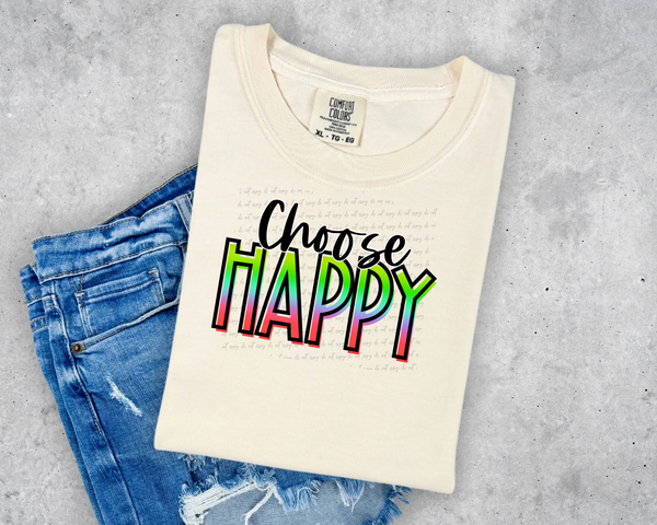 choose Happy 56539 DTF TRANSFER