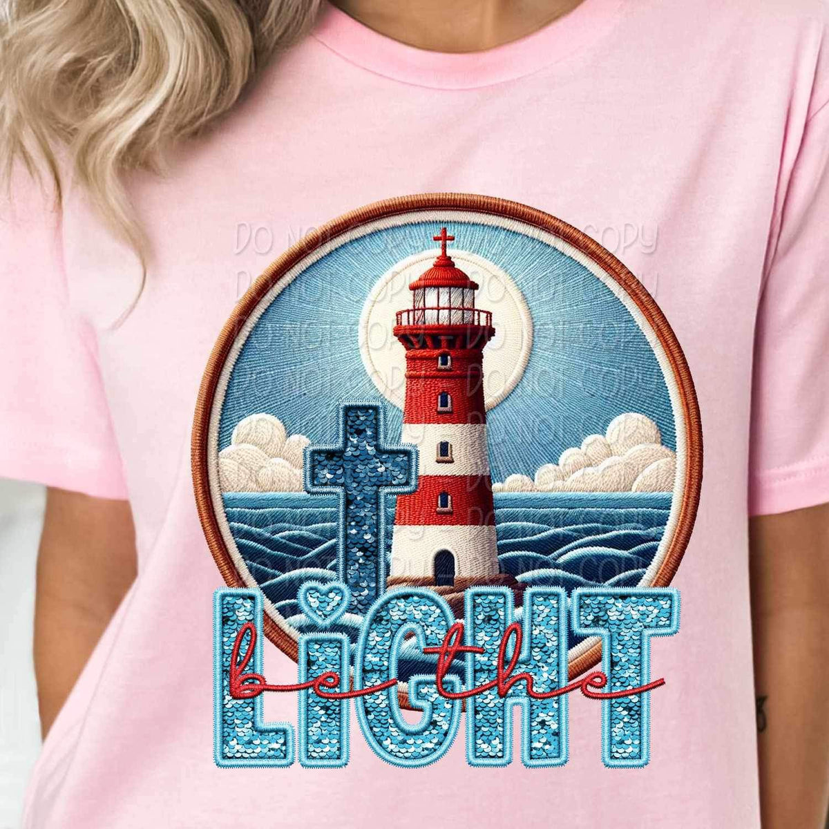 Be the light lighthouse 24957 DTF transfer