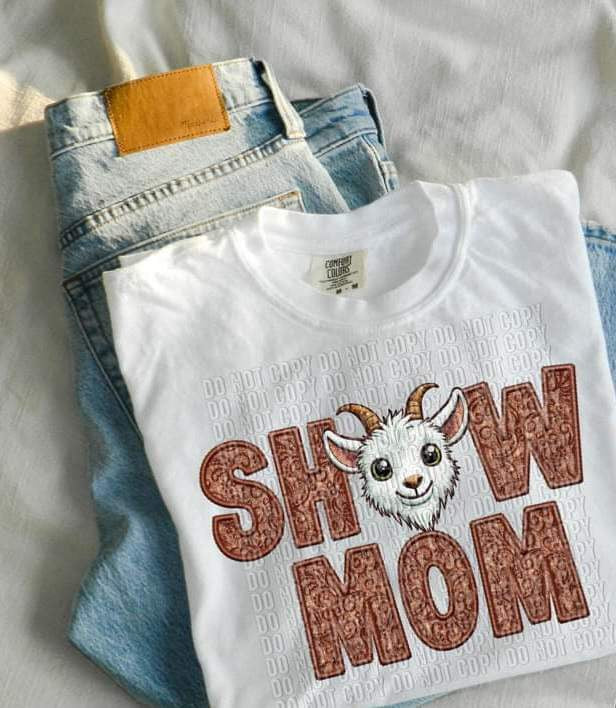 Show mom goat (CCD) 24981 DTF transfer