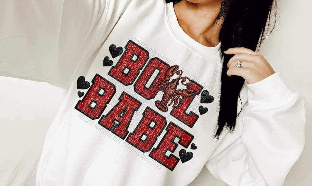boil babe glitter (CCD) 24974 DTF transfer