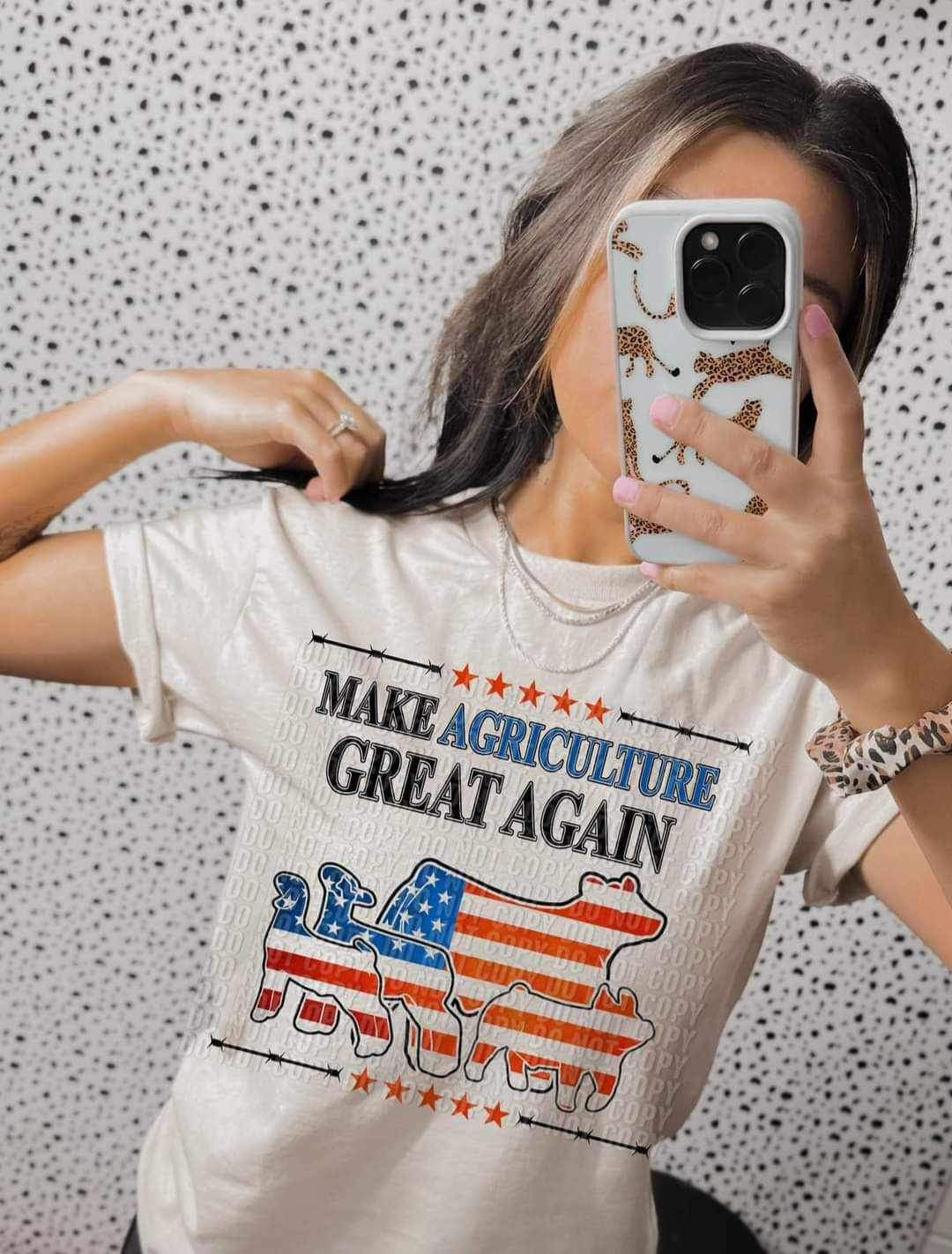 Make agriculture great again (CCD) 24976 DTF transfer