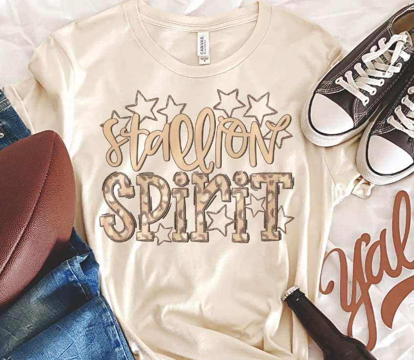 Stallion spirit leopard (S&G) 33958 DTF transfer