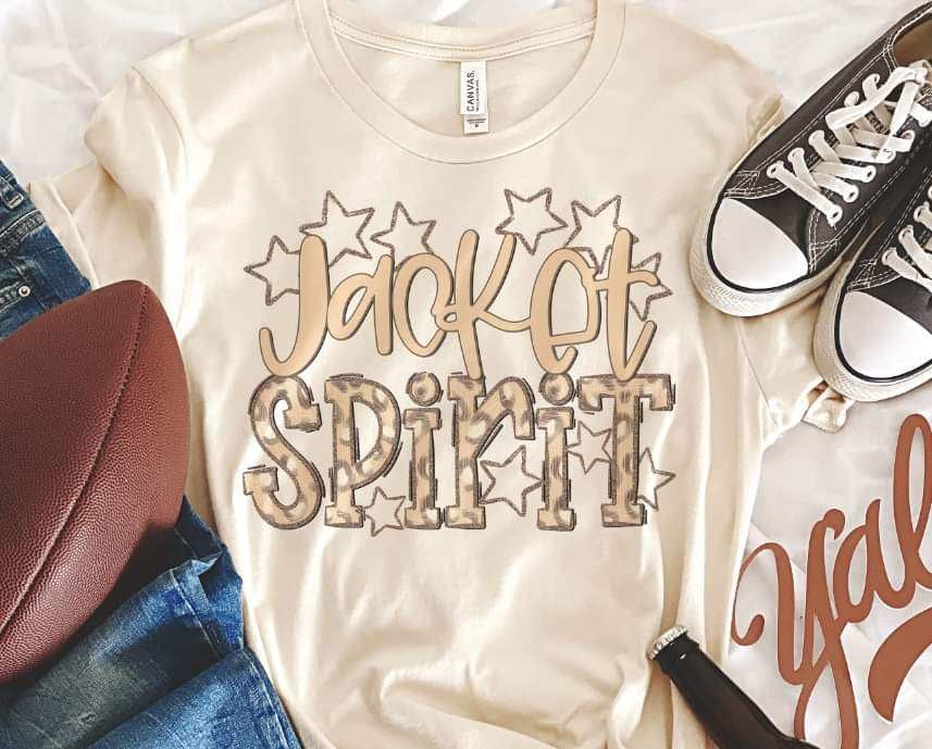 Jacket spirit leopard (S&G) 33956 DTF transfer