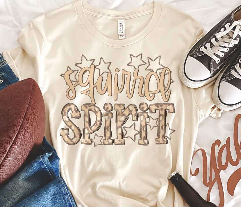 Squirrel spirit leopard (S&G) 33955 DTF transfer