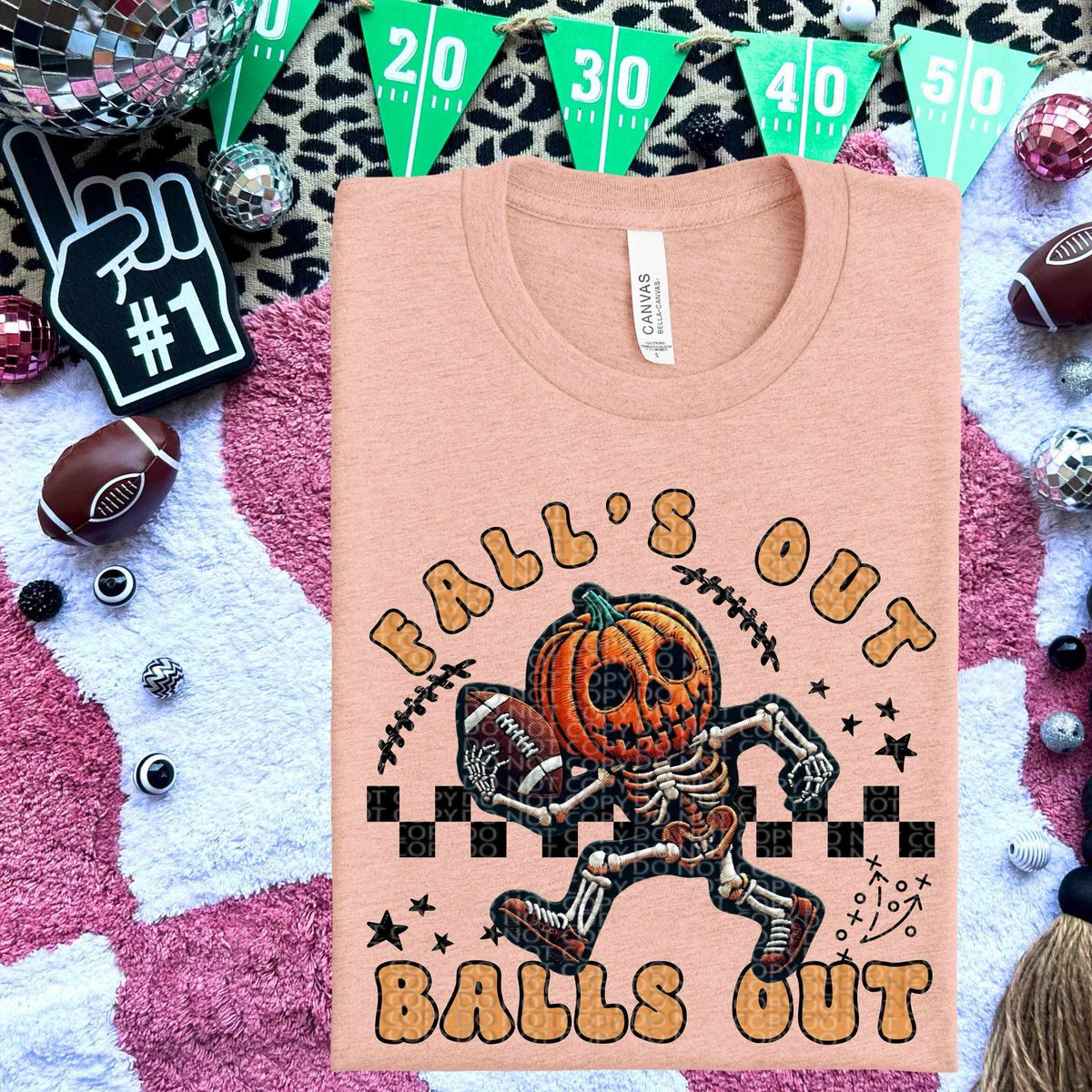 Falls out balls out skellie 53752 DTF transfer
