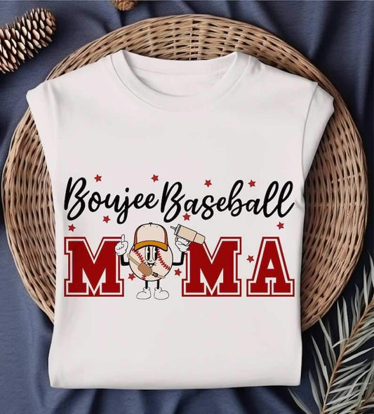 Boujee baseball mama 25036 DTF transfer