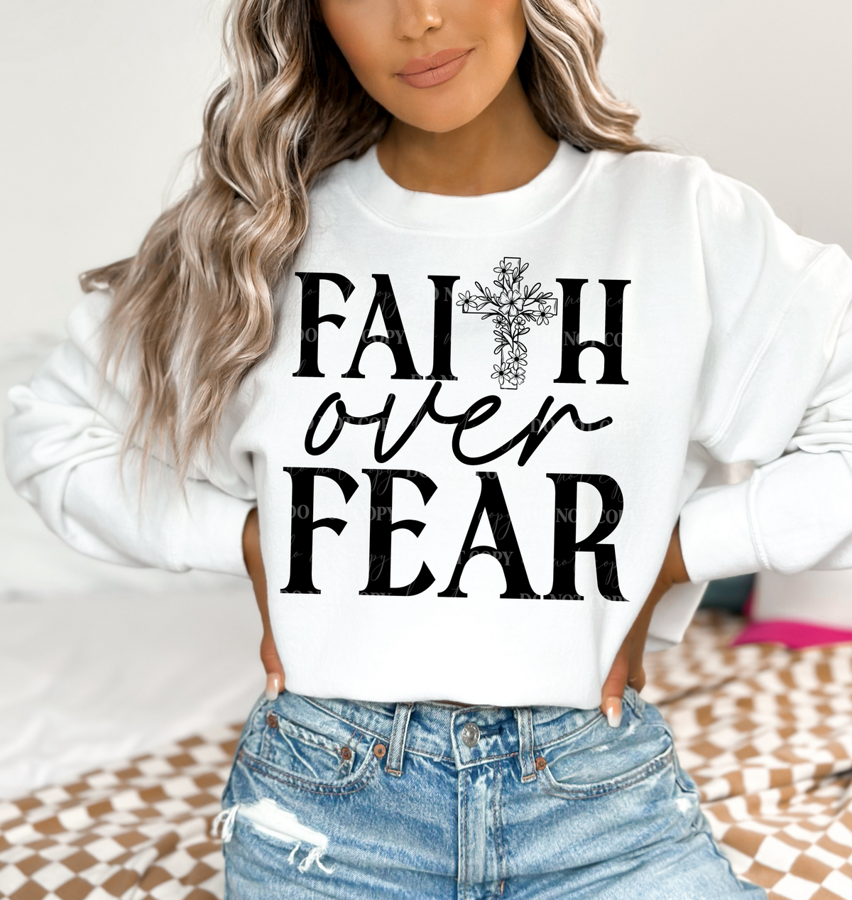 Faith over fear (LYTTLE) 67391 DTF transfer
