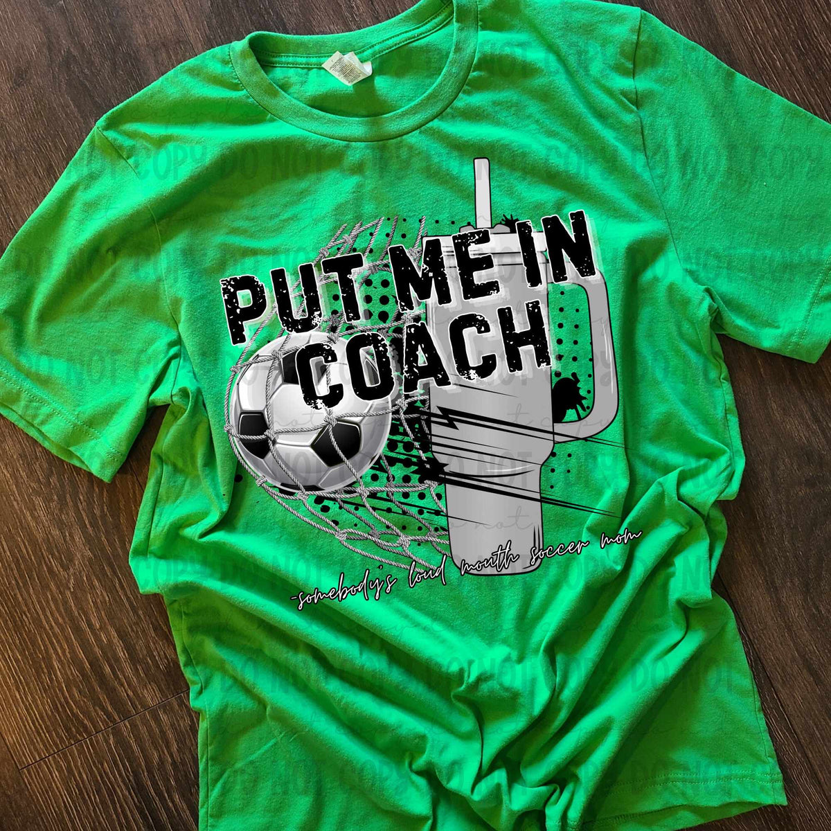 Put me in coach soccer (revelyou) 35011 DTF transfer