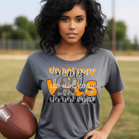 In my vols era (black and orange font with stuffed puppy) 15096 DTF Transfer