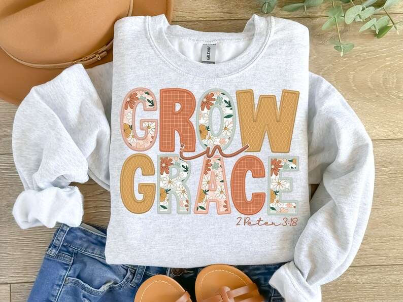 Grow in grace 35109 DTF transfer
