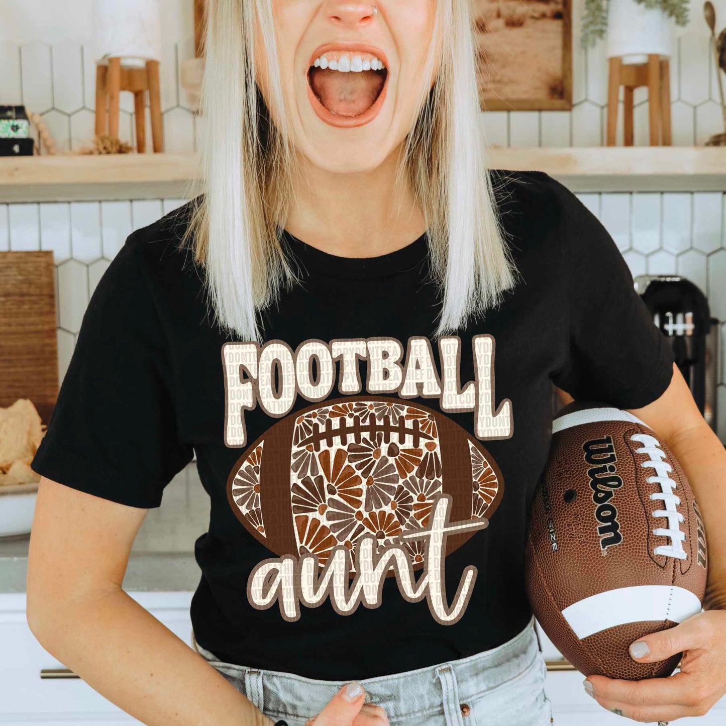 Football aunt (SDD) 35149 DTF transfer