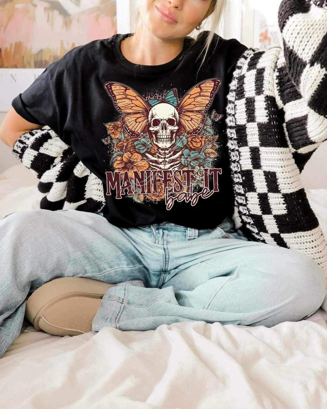 Manifest it babe (LYTTLE) 25204 DTF transfer