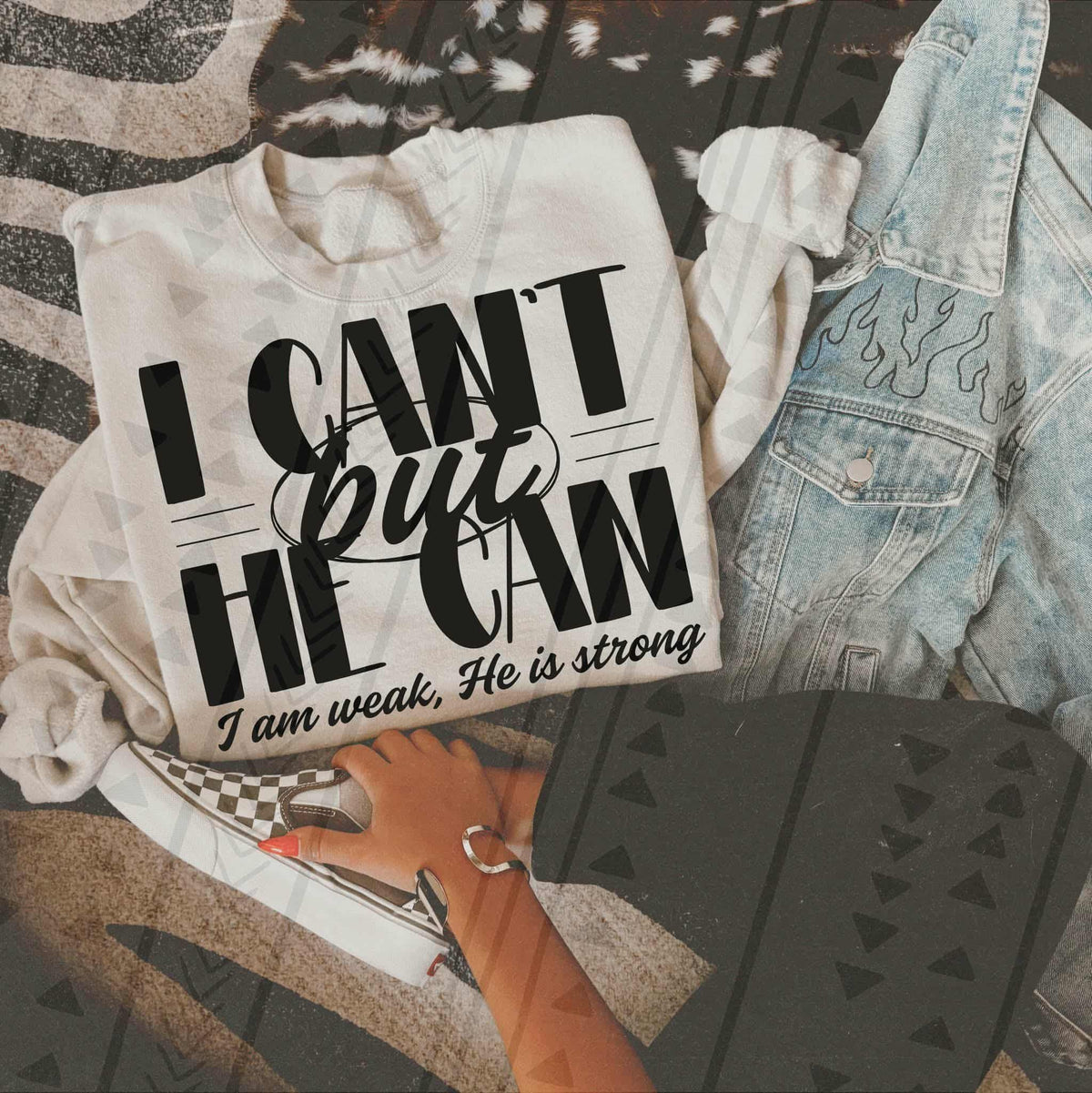 I can’t but he can BLACK TGG 113437 DTF Transfer