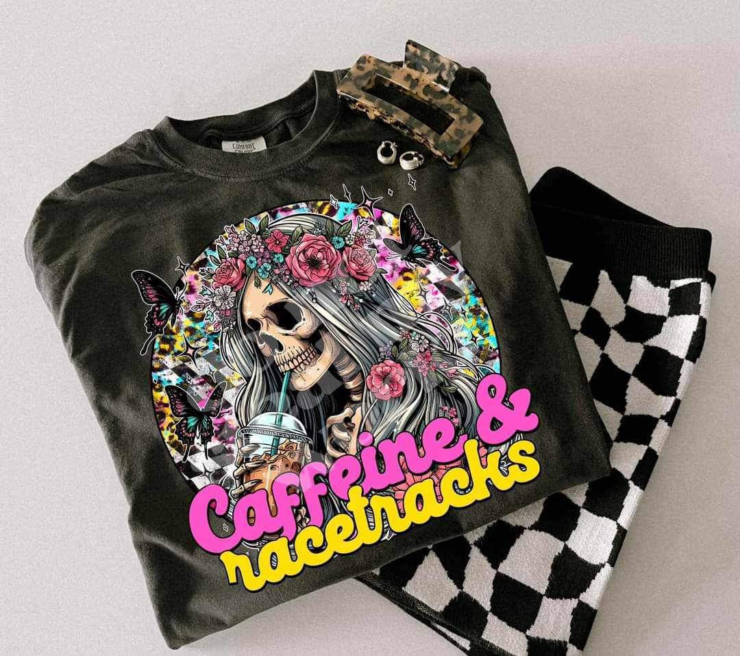 Caffiene & racetracks (LYTTLE) 25177 DTF transfer