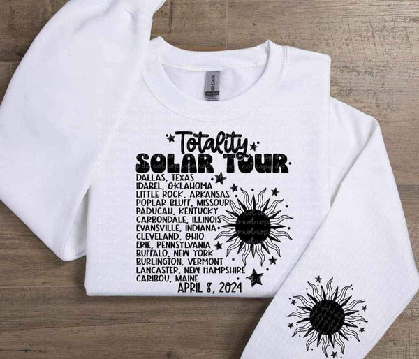 Totally solar tour BLACK FRONT (CMLD) 25234 DTF transfer