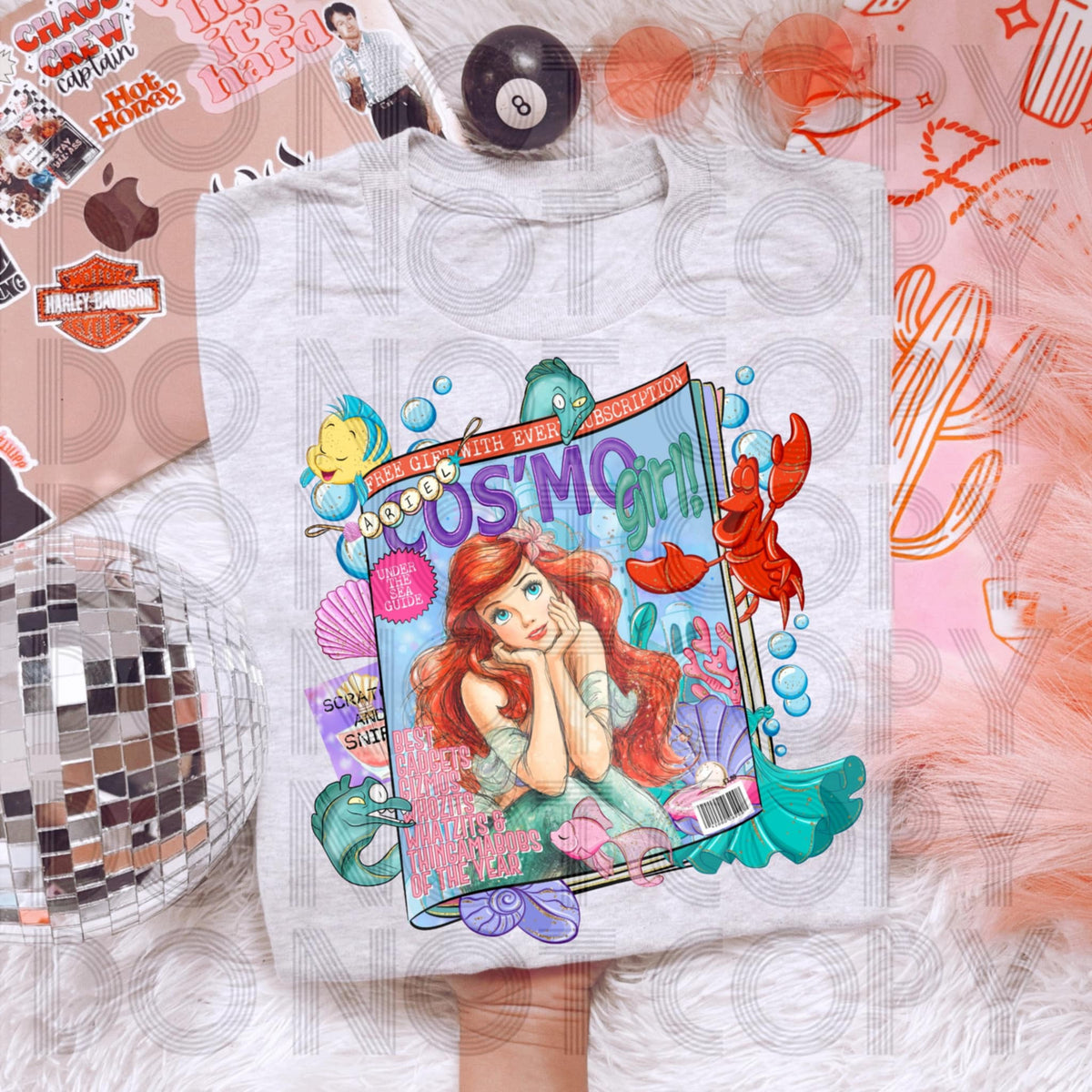Cosmo Girl mermaid (renewed hope) DTF transfer