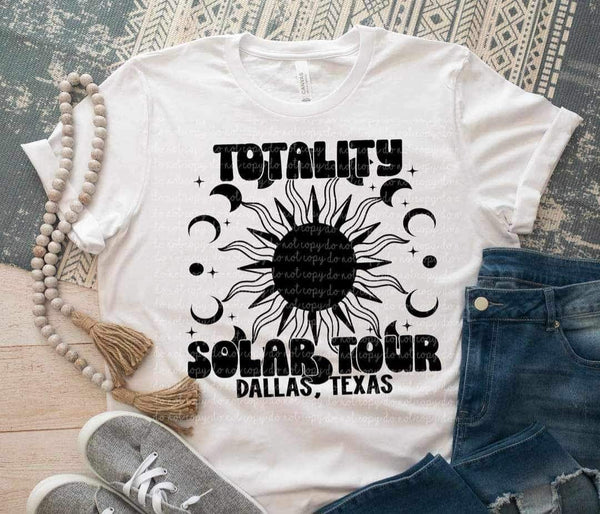 Totally solar tour dallas texas sunflower (CMLD) 25236 DTF transfer