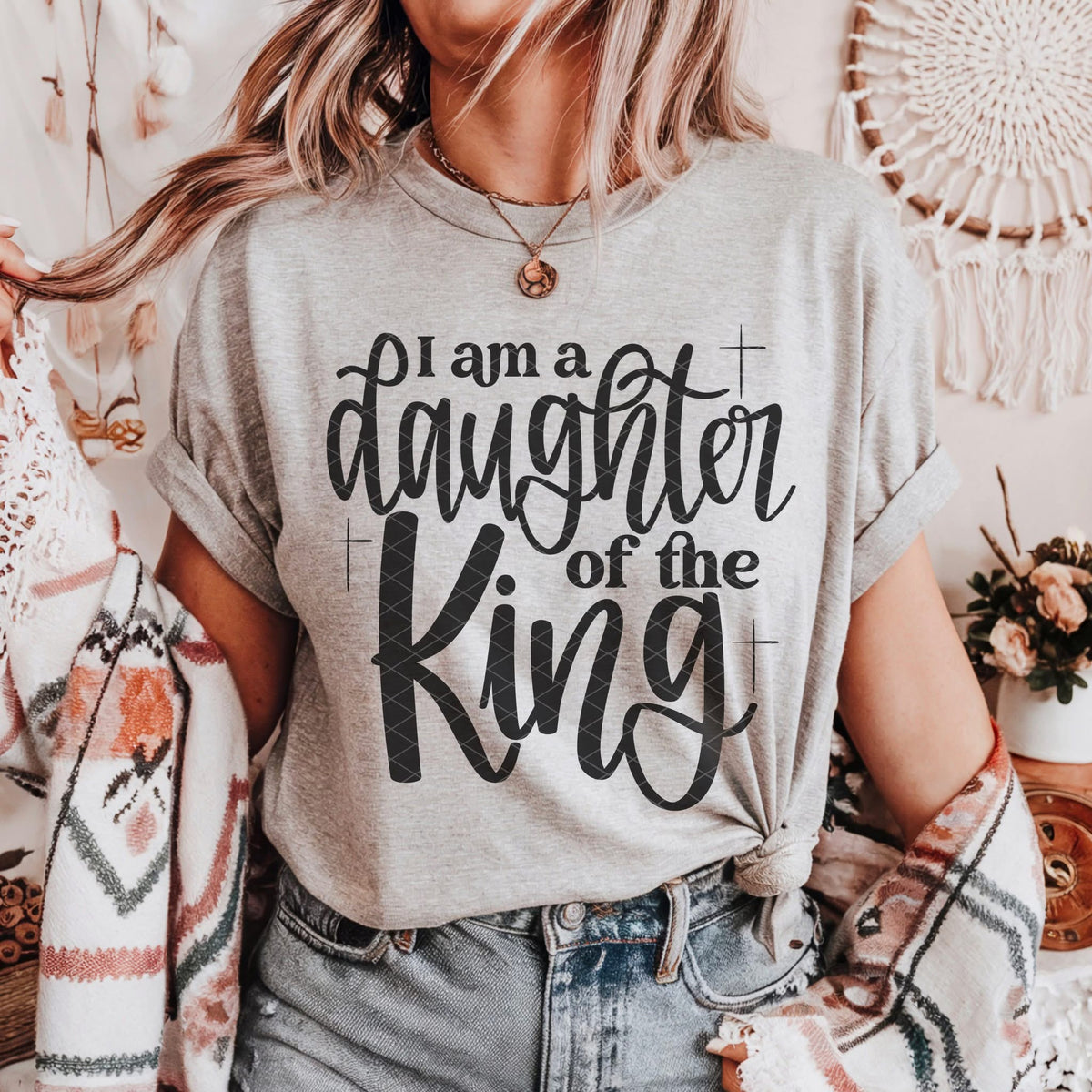 Daughter of the king BLACK (SDD) DTF transfer
