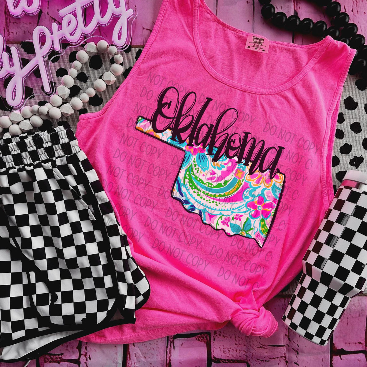 Oklahoma spring filled (SWD) 35234 DTF transfer