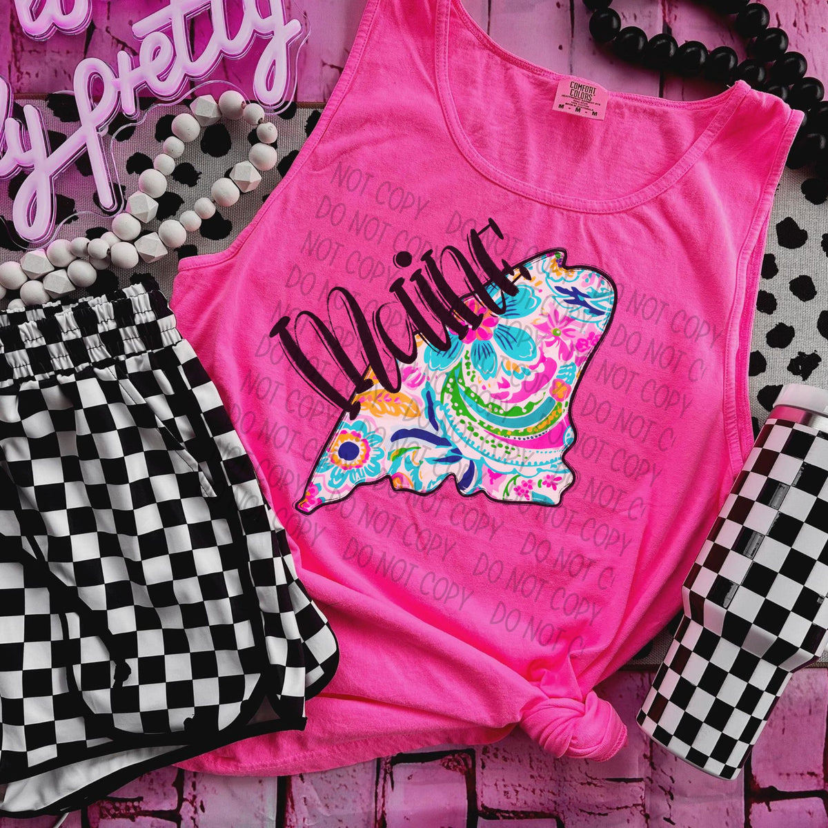 Maine spring filled (SWD) 35225 DTF transfer