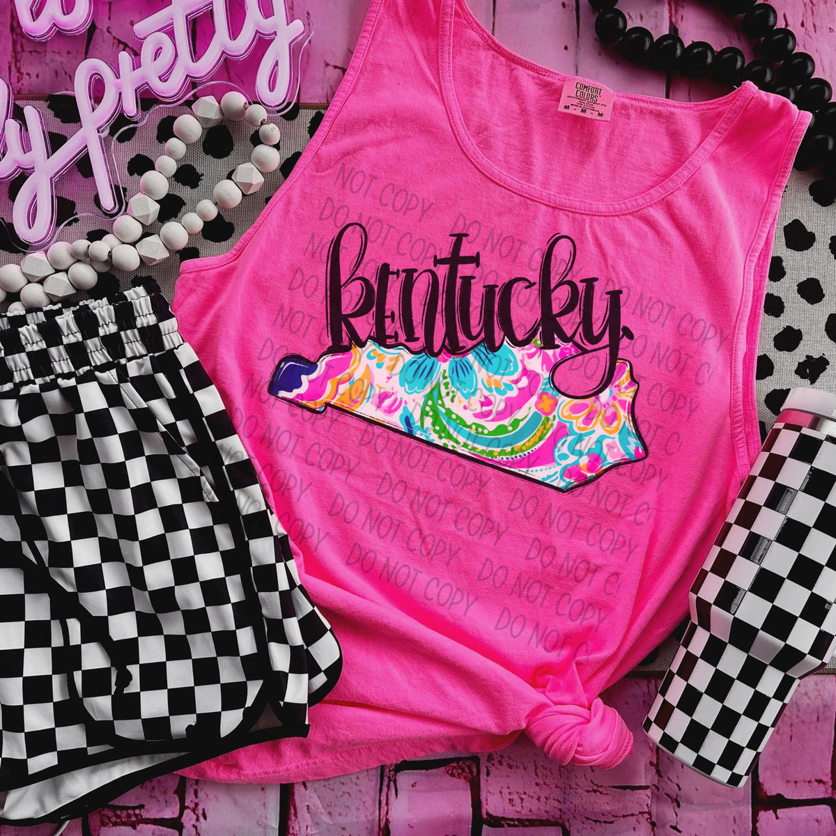 Kentucky spring filled (SWD) 35222 DTF transfer