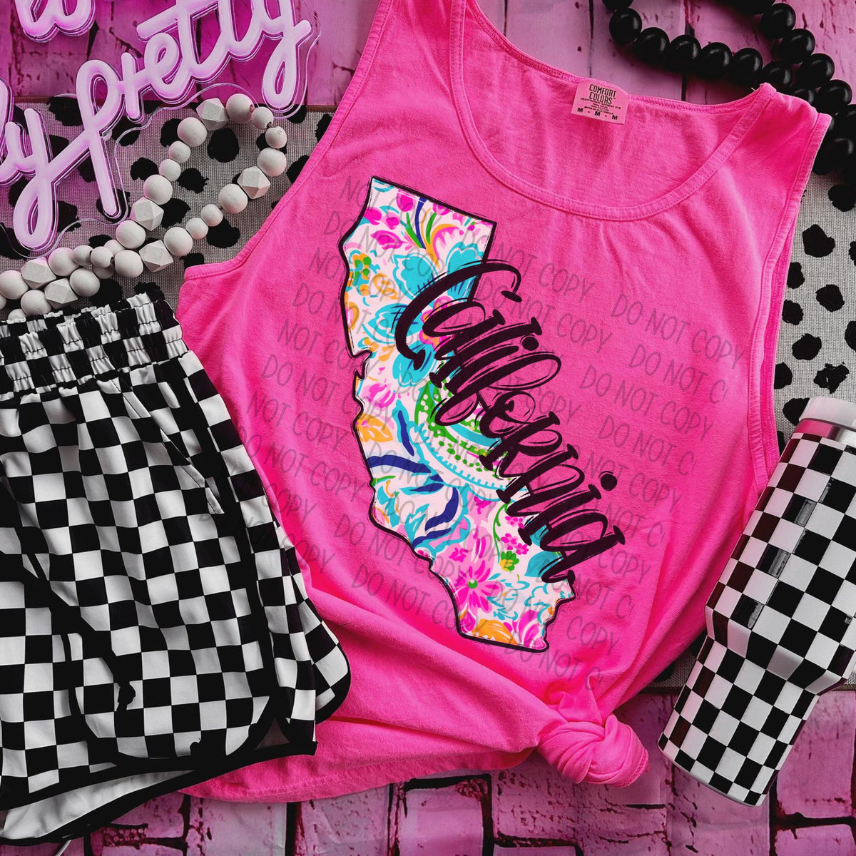 California spring filled (SWD) 35211 DTF transfer