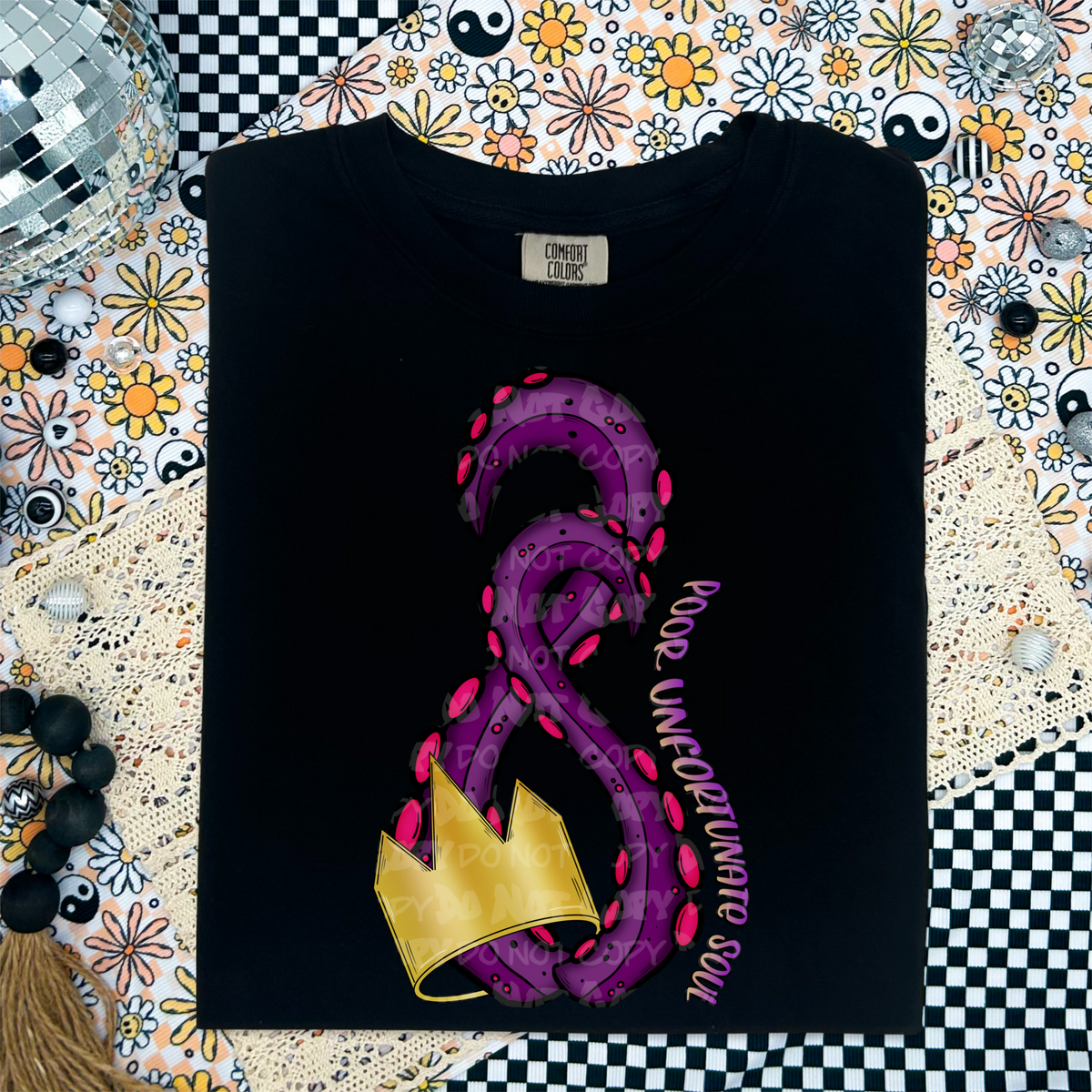 Poor unfortunate soul (LANE) 45150 DTF transfer