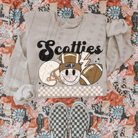 Scotties football retro 35352 DTF transfer