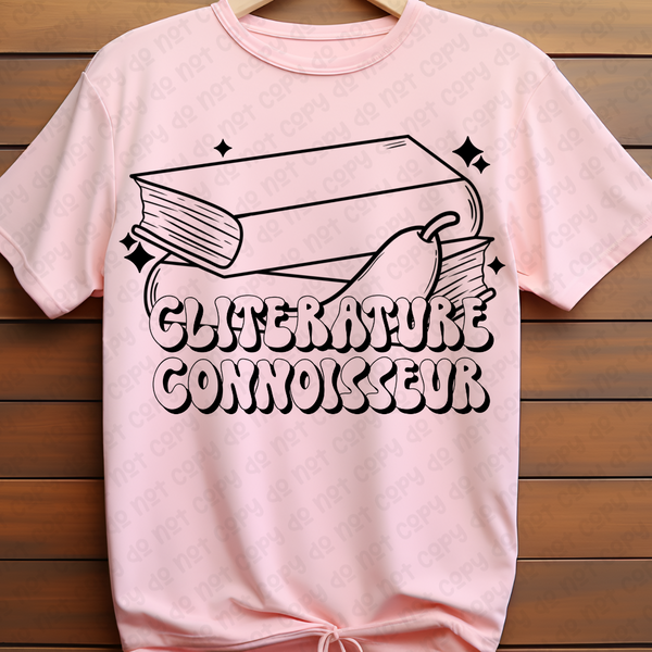 Cliterature connoisseur 35472 DTF transfer