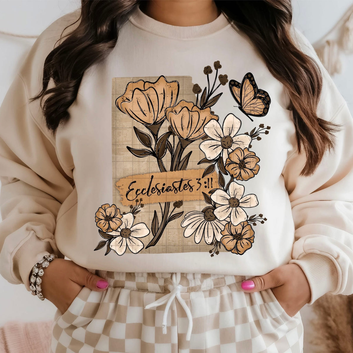 Ecclesiastes flowers (SDD) DTF Transfer