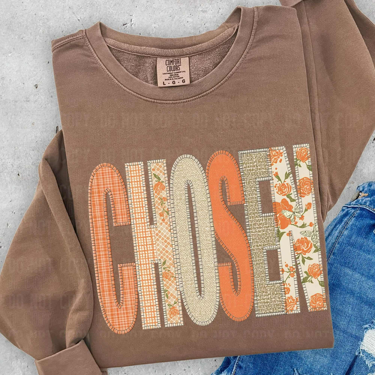 Chosen Faux Fabric (SBB) DTF Transfer