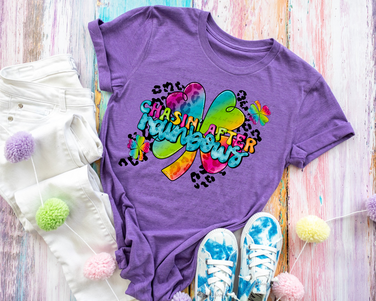 Chasing after rainbows 56558 DTF TRANSFER