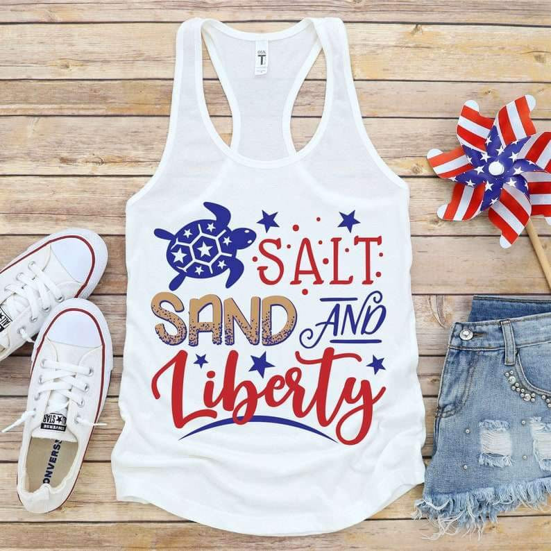 Sand salt and liberty 25489 DTF transfer