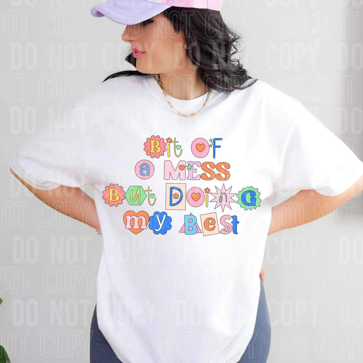 Bit of a mess but doing my best 25543 DTF transfer