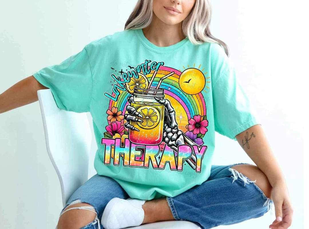 Lake water therapy 25571 DTF transfer