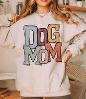 Dog mom pastel font 15615 DTF Transfer