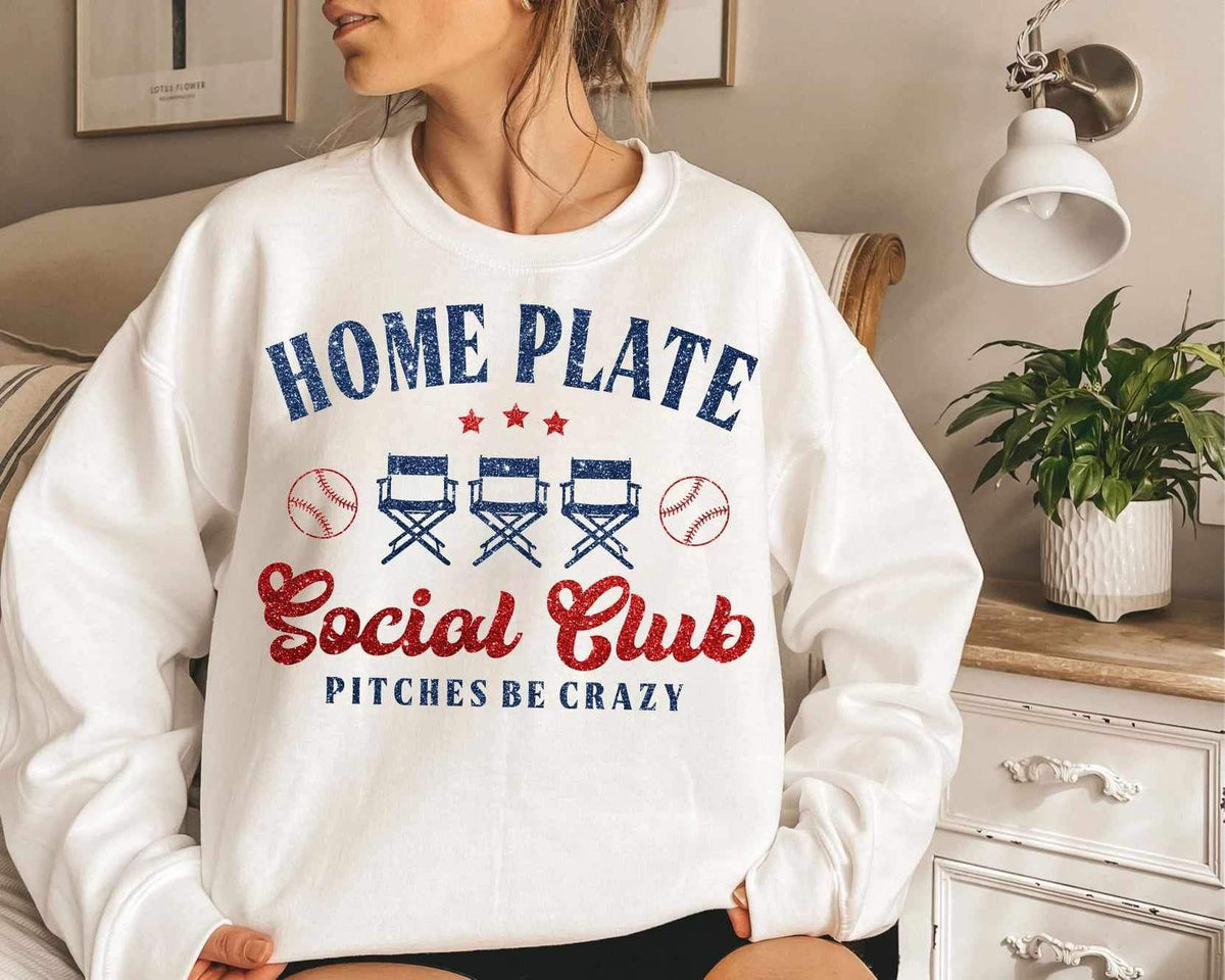 Home plate social club pitches be crazy (WSB) 25593 DTF transfer