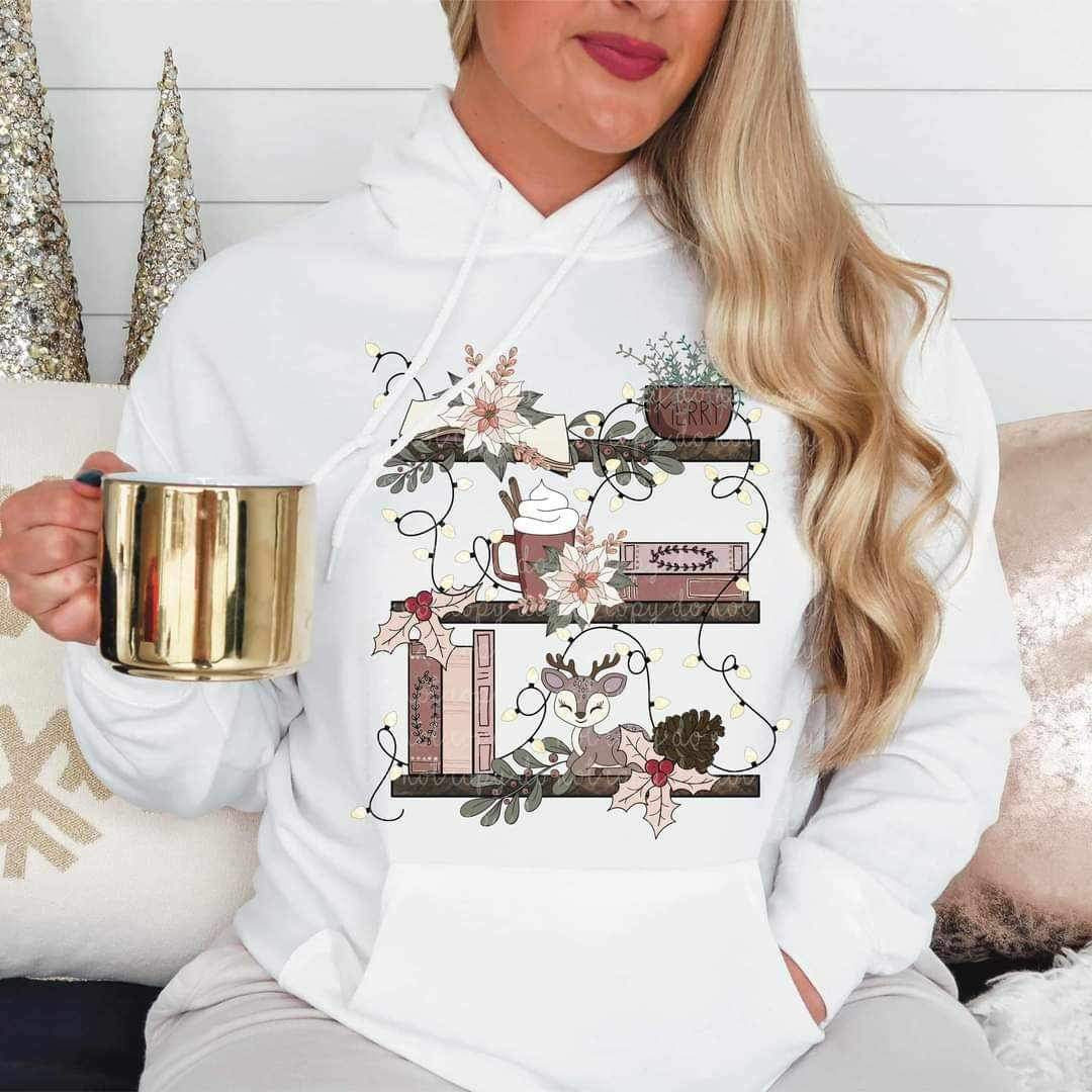 Coffee bookshelf 15679 DTF Transfers