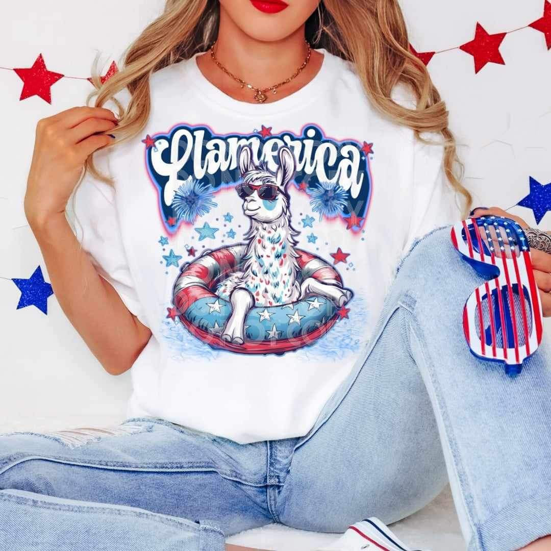 American llama 25615 DTF transfer