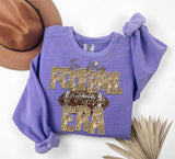 In my football mom era gold sequin 25664 DTF transfer