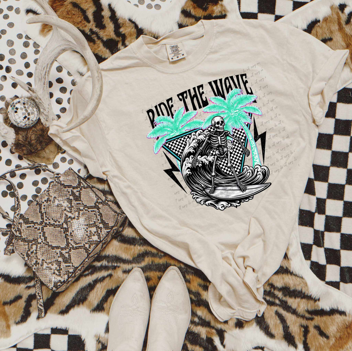 Ride the wave 35642 DTF transfer