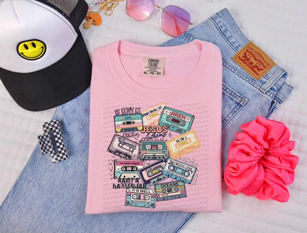 Hymm casset tapes 25677 DTF transfer