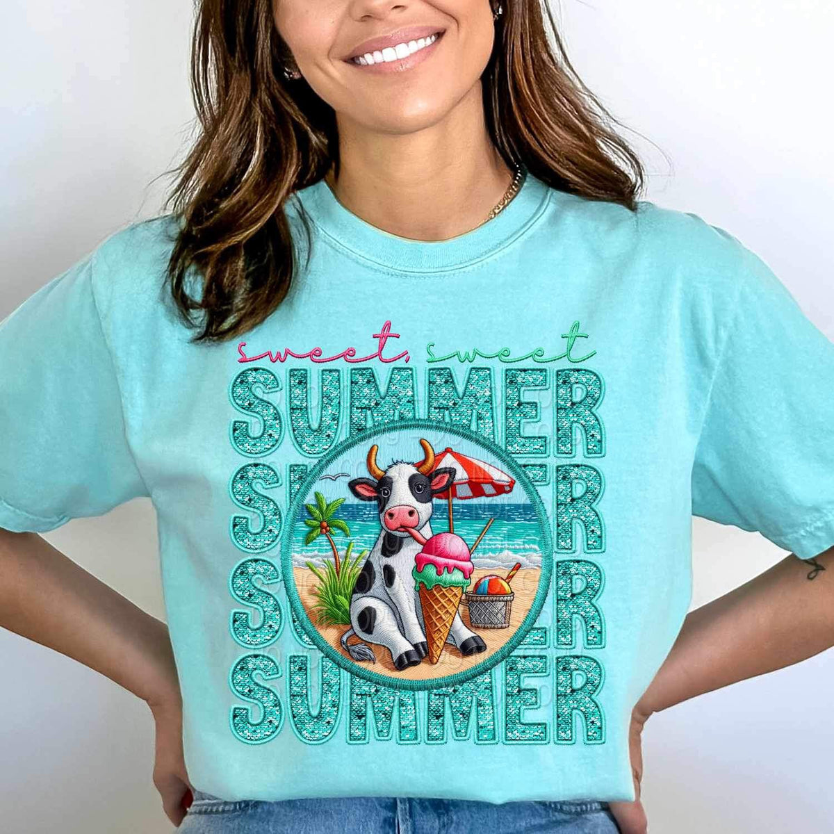 Sweet sweet summer stacked 25708 DTF transfer