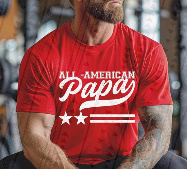 All american papa WHITE 35737 DTF transfer