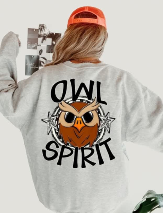 Owl spirit (S&G) 85195 DTF transfer